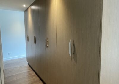 Large wall cabinets built by Steinegg Cabinets