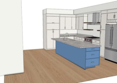 Design of a custom kitchen