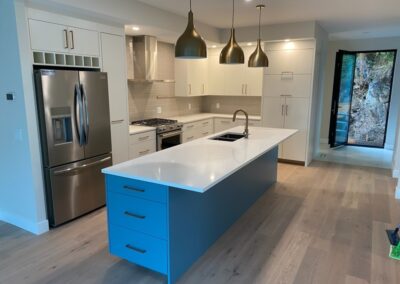 Custom kitchen in a Nelson BC home